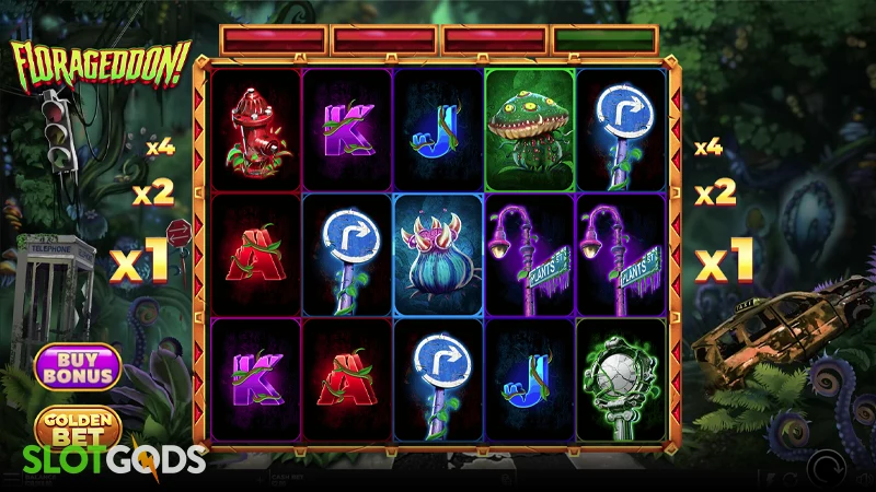 Florageddon! Online Slot by Yggdrasil