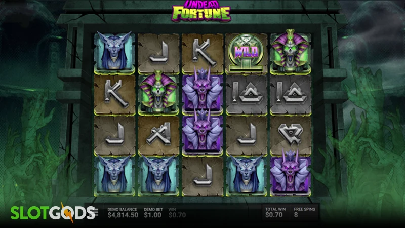 Undead Fortune Slot - Screenshot 4