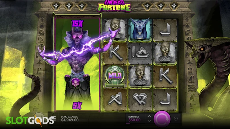 Undead Fortune Slot - Screenshot 3