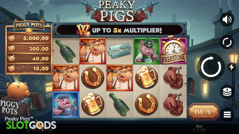 Peaky Pigs Slot - Screenshot 