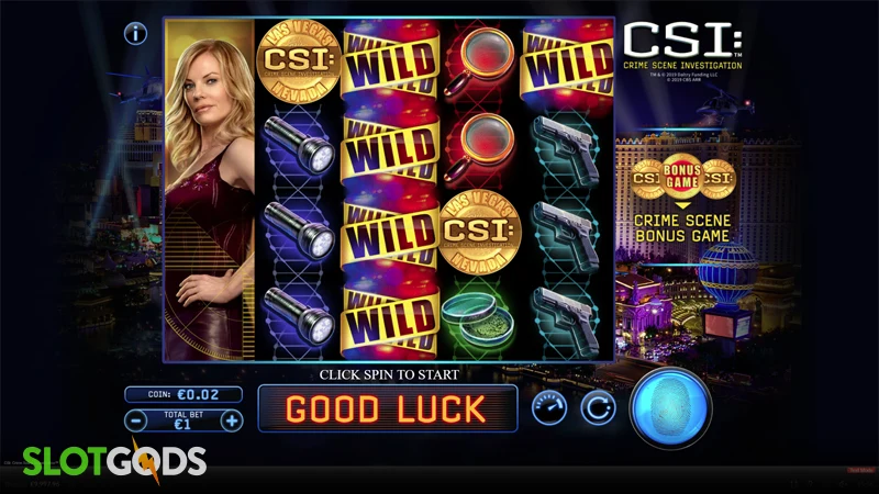 CSI: Crime Scene Investigation Slot - Screenshot 
