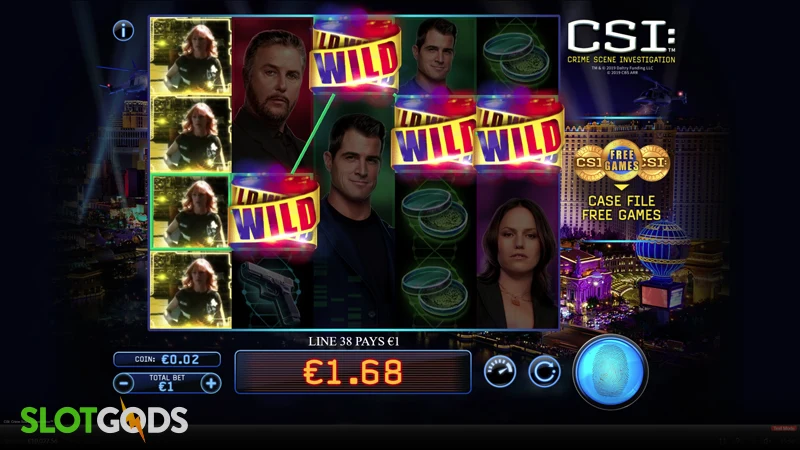 CSI: Crime Scene Investigation Slot - Screenshot 2