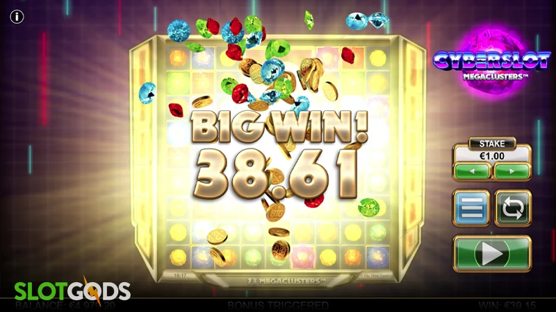 Cyberslot Megaclusters Slot - Screenshot 4