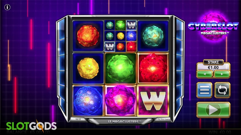 Cyberslot Megaclusters Online Slot by Big Time Gaming