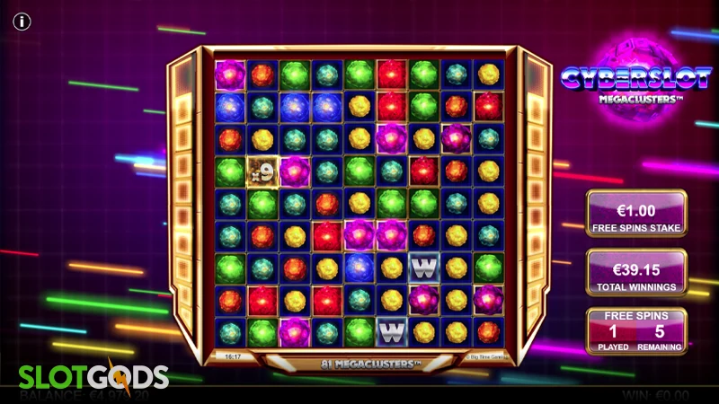 Cyberslot Megaclusters Slot - Screenshot 3