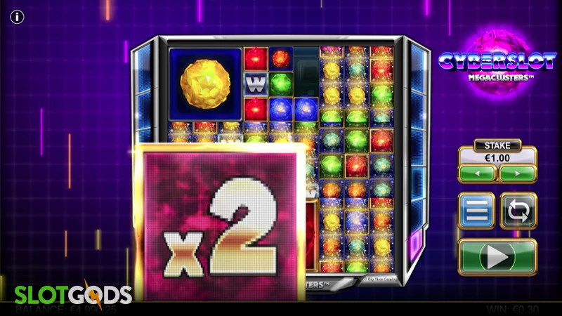 Cyberslot Megaclusters Slot - Screenshot 2