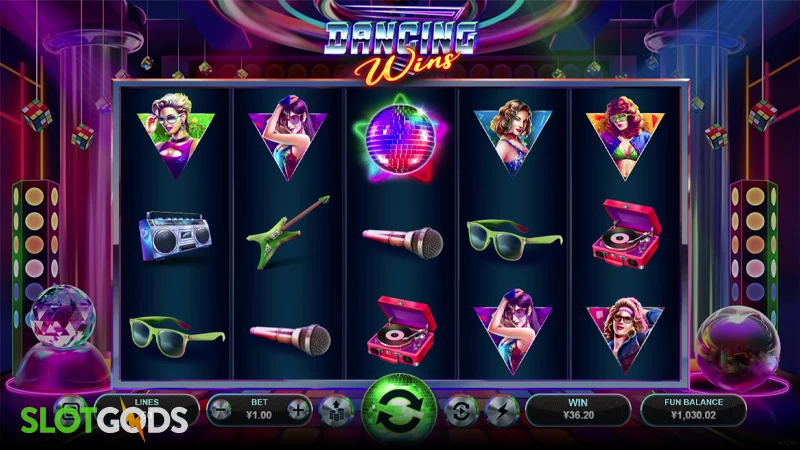Dancing Wins Slot - Screenshot 