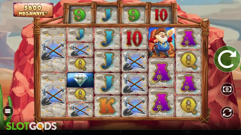 Diamond Mine Megaways Slot - Screenshot 