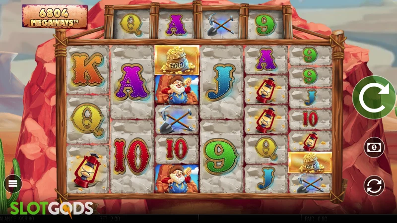 Diamond Mine Megaways Slot - Screenshot 2