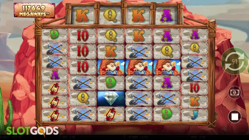 Diamond Mine Megaways Slot - Screenshot 4