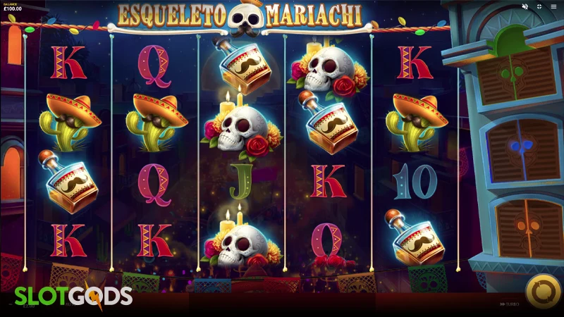 Esqueleto Mariachi Slot - Screenshot 