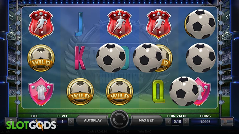 Football: Champions Cup Slot - Screenshot 3