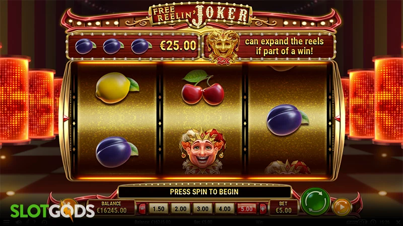 Free Reelin' Joker Slot - Screenshot 