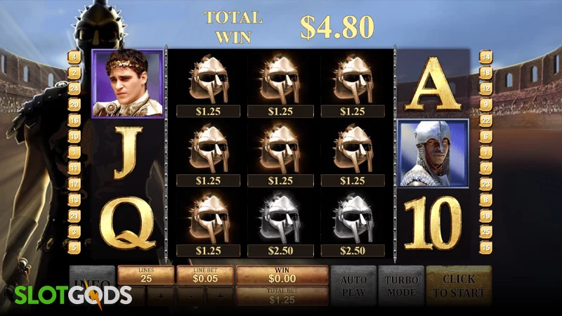 Gladiator Slot - Screenshot 4