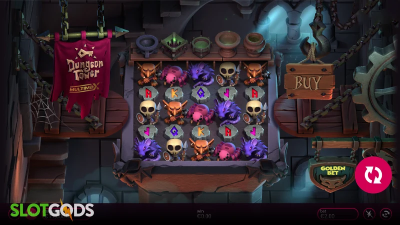 Dungeon Tower Slot - Screenshot 