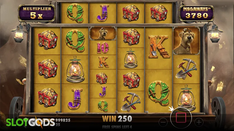 Old Gold Miner Megaways Slot - Screenshot 2