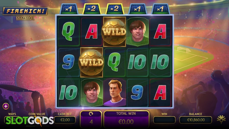 Firekick! MultiMax Slot - Screenshot 2