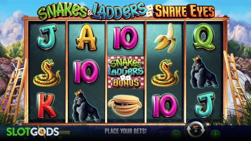 Snakes & Ladders: Snake Eyes Slot - Screenshot 