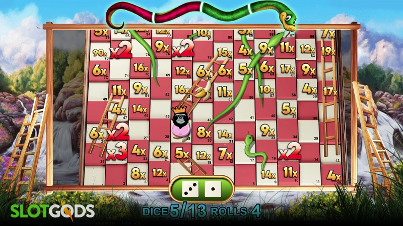 Snakes & Ladders: Snake Eyes Slot - Screenshot 3