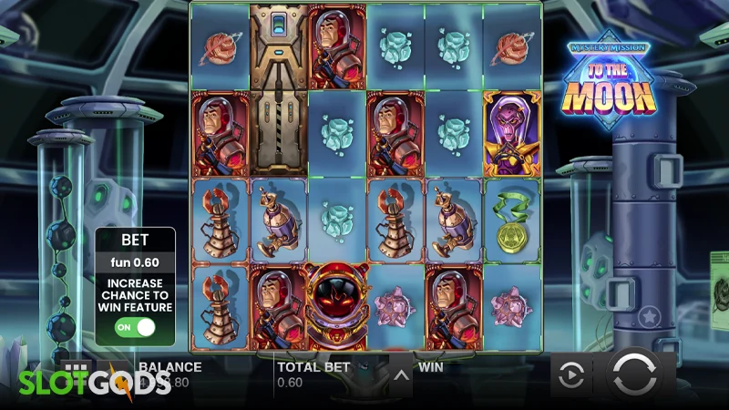 Mystery Mission: To The Moon Slot - Screenshot 