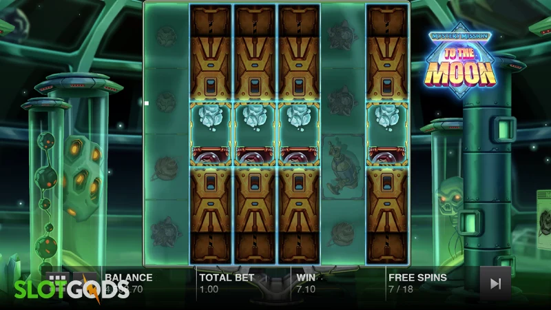Mystery Mission: To The Moon Slot - Screenshot 3