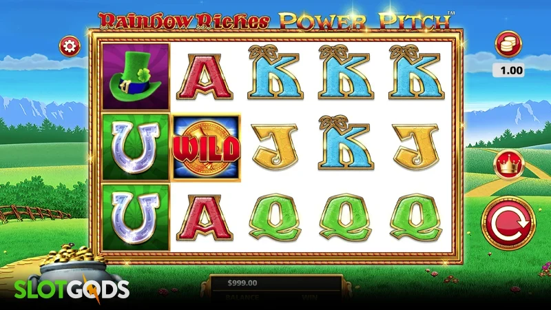Rainbow Riches Power Pitch Slot - Screenshot 