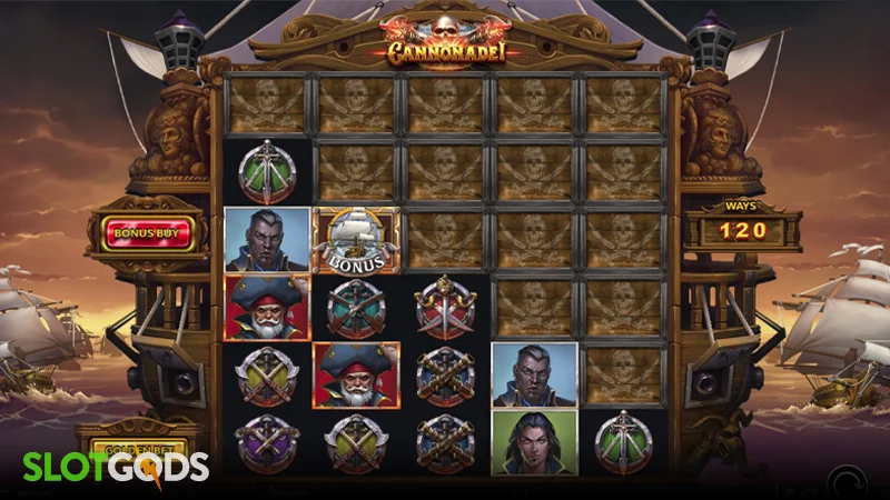 Cannonade! Slot - Screenshot 