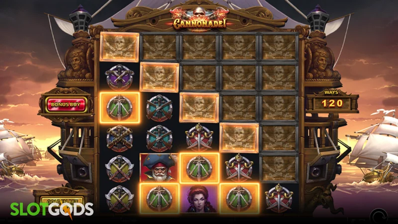 Cannonade! Slot - Screenshot 2
