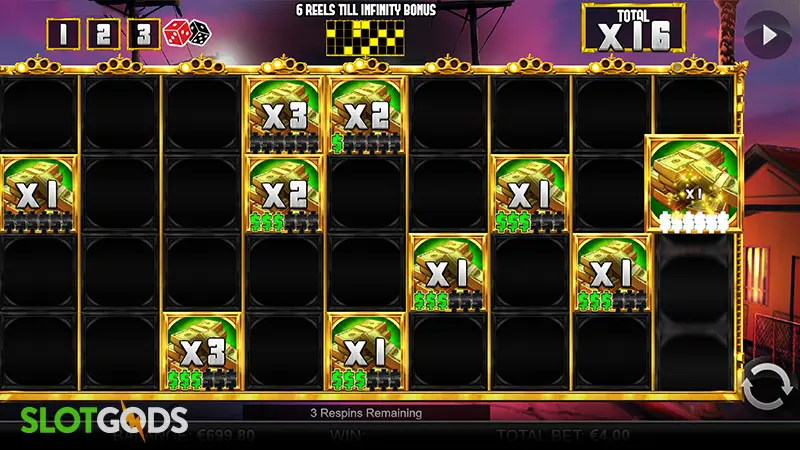 West Coast Cash Infinity Reels Slot - Screenshot 