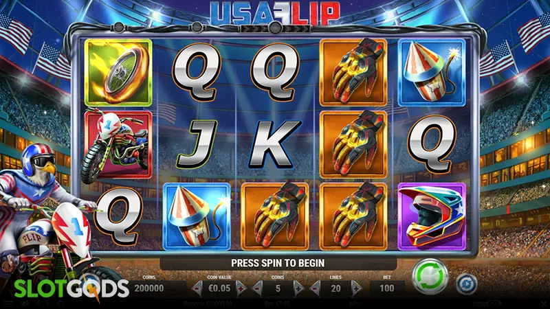 USA Flip Slot - Screenshot 