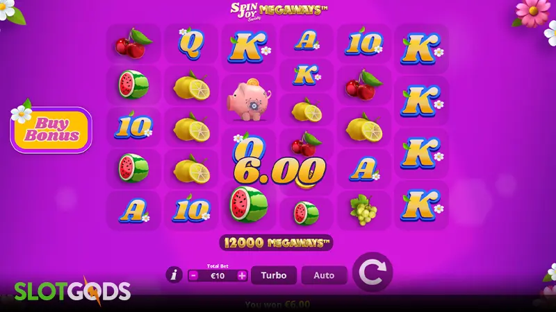 SpinJoy Society Megaways Slot - Screenshot 3