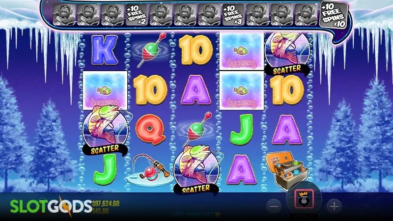 Bigger Bass Blizzard Christmas Catch Slot - Screenshot 2