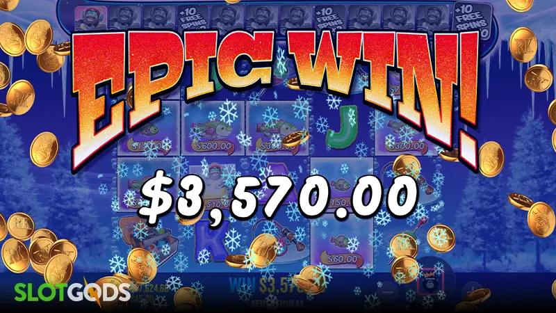 Bigger Bass Blizzard Christmas Catch Slot - Screenshot 4