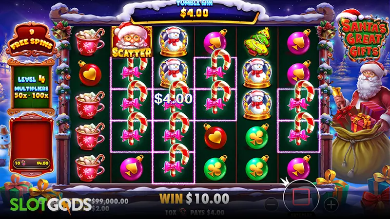 Santa's Great Gifts Slot - Screenshot 