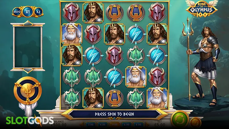 Rise of Olympus 100 Slot - Screenshot 