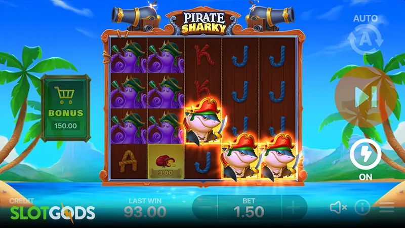 Pirate Sharky Slot - Screenshot 