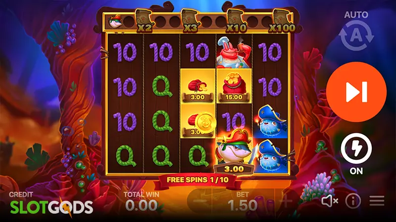 Pirate Sharky Slot - Screenshot 2