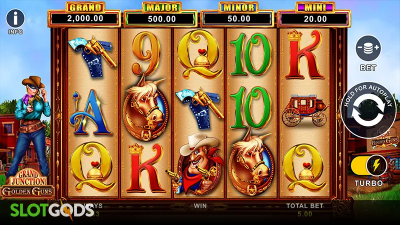 Grand Junction: Golden Guns Slot - Screenshot 