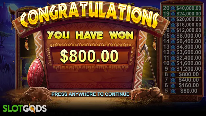 Gems of Serengeti Slot - Screenshot 4