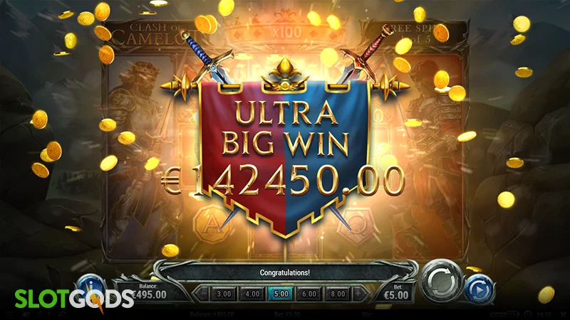 Clash of Camelot Slot - Screenshot 4