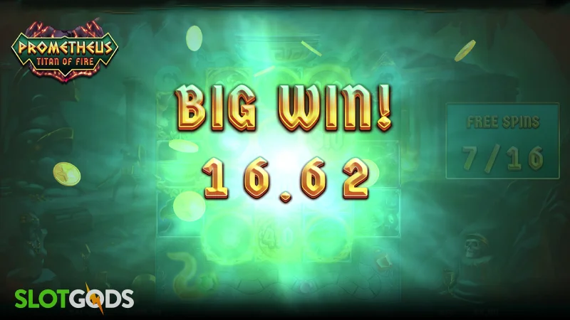 Prometheus Titan of Fire Slot - Screenshot 4
