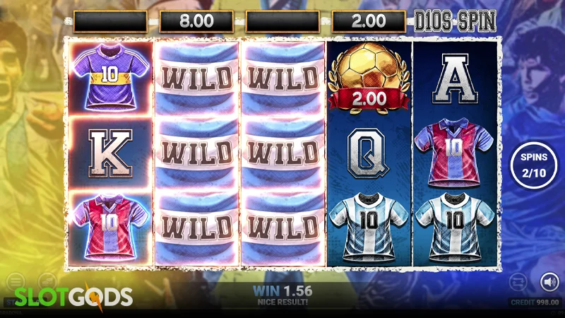 D10S Maradona Slot - Screenshot 3