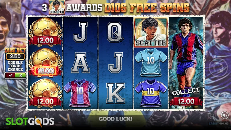 D10S Maradona Slot - Screenshot 2