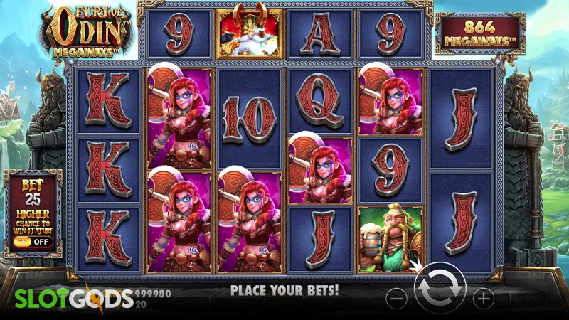 Fury of Odin Megaways Slot - Screenshot 