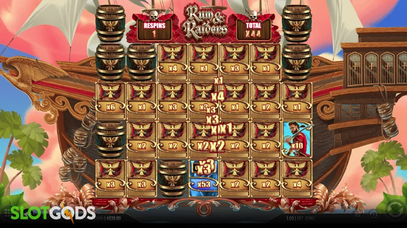 Rum & Raiders Slot - Screenshot 4
