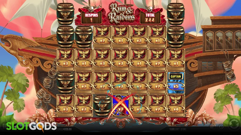 Rum & Raiders Slot - Screenshot 3