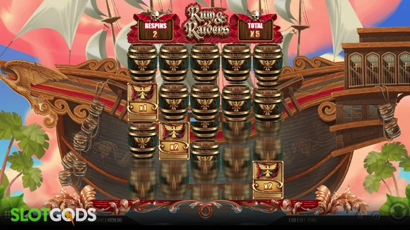 Rum & Raiders Slot - Screenshot 2