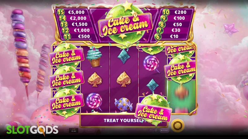 Cake & Ice Cream Slot - Screenshot 2