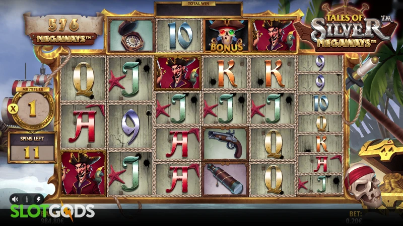 Tales of Silver Megaways Slot - Screenshot 3