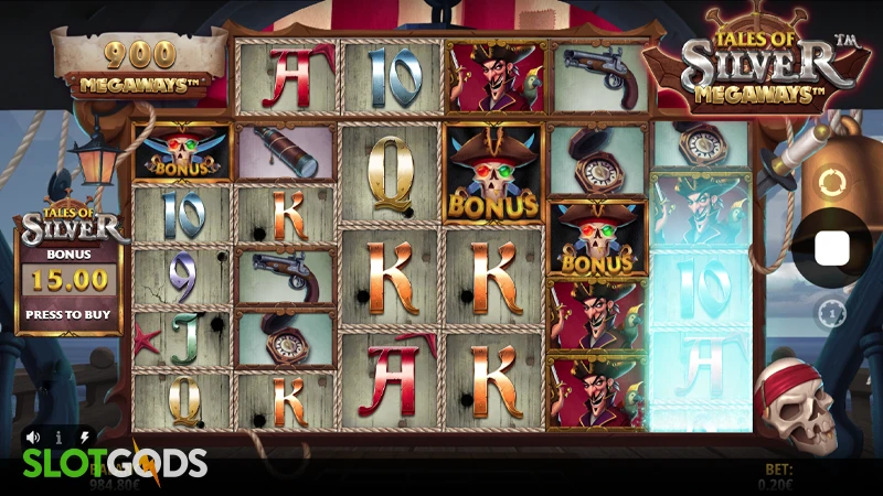 Tales of Silver Megaways Slot - Screenshot 2